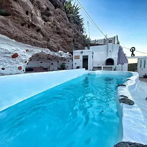 Casas Cuevas Tecen , Valsequillo Hiszpania